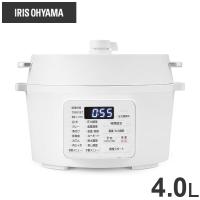 アイリスオーヤマ 電気圧力鍋 4.0L PC-MA4-W ホワイト 代引不可
