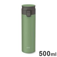 アスベル 真空断熱 携帯タンブラー 500ml グリーン A3312 代引不可 | リコメン堂インテリア館