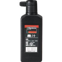 ＴＲＵＳＣＯ 墨汁 180ｃｃ 黒 TKE-180 BK 測量用品・墨つぼ・チョークリール | リコメン堂インテリア館