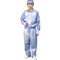 ブラストン ジャケット 衿付 −青−Ｌ BSC-41001-B-L 理化学・クリーンルーム用品・クリーンルーム用ウェア | リコメン堂インテリア館