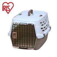 犬 キャリー ペットキャリー UPC-580 ホワイト/ベージュ コンテナ キャリーケース ハード 持ち運び 犬用 いぬ用 防災 避難 お出かけ 旅行 | リコメン堂ペット館