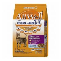 ユニチャーム AllWell 15歳以上の腎臓の健康維持用 フィッシュ味挽き小魚とささみフリーズドライパウダー入り 1.5kg 375g×4袋 | リコメン堂ペット館