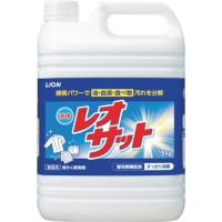 ライオン 液体レオサット 5kg ライオン ELEOSTM 清掃 衛生用品 清掃用品 洗濯洗剤 代引不可 | リコメン堂生活館