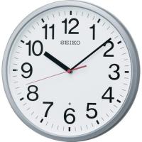 SEIKO 電波掛時計 直径305×45 P枠 銀色メタリック KX230S 代引不可 | リコメン堂生活館