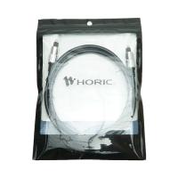 HORIC ホーリック 光デジタルケーブル 光角型 ノイズのないクリアなサウンドを実現 1m シルバー TL10-061SB 代引不可 | リコメン堂生活館