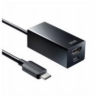 サンワサプライ USB Type-Cハブ付き HDMI変換アダプタ Type-Cハブ2ポート USB-3TCH34BK 代引不可 | リコメン堂生活館