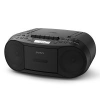 SONY CDラジカセ cfd-s70bc ブラック CDラジオカセット レコーダー カセットテープ ワイドFM ラジオ 録音 シンプル 簡単 