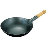 山田 鉄 打出木柄 中華片手鍋 33cm 代引不可 | リコメン堂生活館