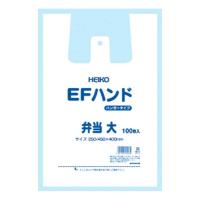 ポリエチレン手堤袋 EFハンド 弁当用 100枚入 小 代引不可 | リコメン堂生活館