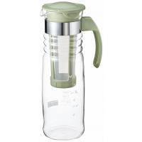 ハリオ かご網付き水出し茶ポット HCC-12SG カフェ・サービス用品 冷水筒 代引不可 | リコメン堂生活館