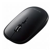 ワイヤレスマウス 無線 Bluetooth 静音 4ボタン 充電式 軽量 薄型 3台同時接続 左右対称 Windows11 Mac Chrome Android iOS iPadOS 対応 ブラック 代引不可 | リコメン堂生活館