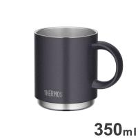 THERMOS サーモス 真空断熱マグカップ JDS-350 MGY 食洗器対応 保温・保冷 スタッキングOK オフィス・リモートワークに メタリックグレー | リコメン堂生活館