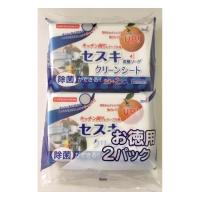 6個セット 友和 セスキ炭酸ソーダ クリーンシート キッチン用 22枚×2個パック 代引不可 | リコメン堂生活館