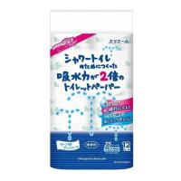 単品7個セット シャワー吸水力が2倍のトイレット12R 大王製紙株式会社 代引不可 | リコメン堂生活館