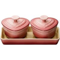 ルクルーゼ Le Creuset プチ・ラムカン・ダムール・セット ローズクオーツ 910223-00-178 日本正規販売品 ル・クルーゼ | リコメン堂生活館