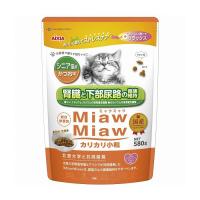 アイシア MiawMiawカリカリ小粒 580g シニア猫用 かつお味 | リコメン堂生活館