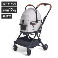 コンビ FikaGO フィカゴー フリッタ グレーハスキー FLYTTA キャリーバッグ キャリーカート ペットバギー ペットカート compet combi 犬用品 犬 | リコメン堂生活館