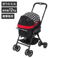 コムペット ペットカート ミリミリライトα EGロングD レッド 折りたたみ コンパクト 軽量 ペット用 カート コンビ | リコメン堂生活館