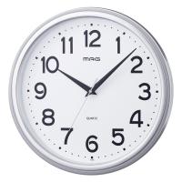 ノア精密 MAG マグ 掛時計 マグマル W-759SM-Z 掛け時計 アナログ 31cm シンプル 時計 時間 | リコメン堂生活館