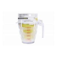 マーナ 目盛りが見やすい計量カップ500ml CL 500ml クリア K728CL 計量カップ ひとめ 500 電子レンジ MARNA かわいい おしゃれ | リコメン堂生活館