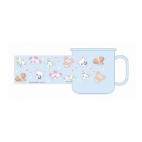 ぷちきゅあ Precure Fairies 日本製 取っ手付き プラカップ 200ml 食洗機対応 はみがきコップ 給食 弁当 携帯用 ブルー C-1 オーエスケー 代引不可 | リコメン堂生活館