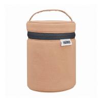 サーモス スープジャー ポーチ シナモンベージュ RET-003 THERMOS 保冷 バッグ買い物かごにセット折りたたみ可能 代引不可 | リコメン堂生活館