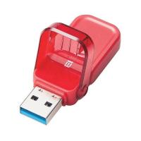 エレコム USBメモリー USB3.1 Gen1 対応 フリップキャップ式 32GB レッド MF-FCU3032GRD 代引不可 | リコメン堂生活館
