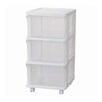 シーズユニット3段 1020619 クリア 代引不可 | リコメン堂生活館