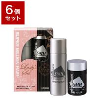 6個セット ルアン スーパーミリオンヘアレディースセット ライトブラウン No.3 LBR 髪 髪型 薄毛 見た目 ボリューム 簡単 | リコメン堂生活館