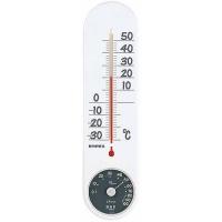 EMPEX エンペックス 温・湿度計 くらしのメモリー温・湿度計 壁掛用 TG-6621 ホワイト | リコメン堂生活館