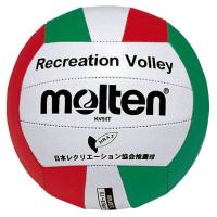 モルテン Molten レクリエーションバレーボール 白×赤×緑 KV5IT | リコメン堂生活館