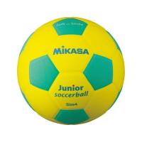 ミカサ MIKASA スマイルサッカーボール 4号 イエロー×グリーン SF4JYLG | リコメン堂生活館