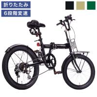 マイパラス 自転車 MF-208 折りたたみ 折り畳み 20インチ セミファット