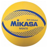 ミカサ MIKASA ソフトバレー カラーソフトバレーボール検定球 イエロー MSN78Y | リコメン堂スポーツ館