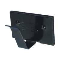 カメダデンキ カメダ 配線止め具 ハイステッカー (100個入) 黒 E-25B-100P 1袋(100個) 333-9882（直送品） | LOHACO by アスクル(直送品グループ1)