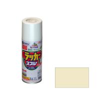 アサヒペン アスペンラッカースプレー 300mL （ミルキーホワイト） 9016433（直送品） | LOHACO by アスクル(直送品グループ1)