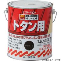 サンデーペイント 油性トタン用塗料A こげ茶 1600ml #156PM（直送品） | LOHACO by アスクル(直送品グループ1)