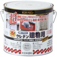 サンデーペイント 水性ウレタン建物用 ライトグレー 3L #23M24（直送品） | LOHACO by アスクル(直送品グループ1)