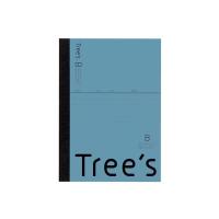 日本ノート Trees　Ａ６　Ｂ罫　４８枚　ブルーグレー UTRBA6GR 1冊（直送品） | LOHACO by アスクル(直送品グループ1)