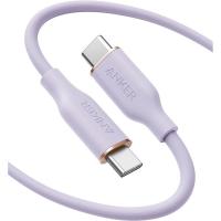 Anker PowerLine III Flow USB-C ＆ USB-C ケーブル(1.8m ライトパープル) A85530V1（直送品） | LOHACO by アスクル(直送品グループ1)