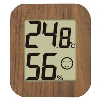 シンワ測定 シンワ73233 温湿度計 環境チェッカーミニ木製DBR #73233 1個（直送品） | LOHACO by アスクル(直送品グループ1)