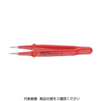 KNIPEX 9227ー62 絶縁精密ピンセット 150MM 9227-62 1本 835-5167（直送品） | LOHACO by アスクル(直送品グループ1)