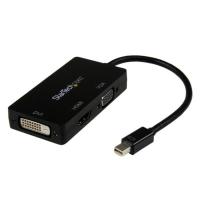 Mini DP - VGA/ DVI/ HDMI変換アダプタ　MDP2VGDVHD　1個　StarTech.com（直送品） | LOHACO by アスクル(直送品グループ1)