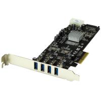 USB 3.0 x4増設PCIe カード UASP対応　PEXUSB3S42V　1個　StarTech.com（直送品） | LOHACO by アスクル(直送品グループ1)