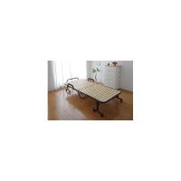 アイリスオーヤマ ベッド シングル すのこ 折りたたみ 寝具 仮眠室 折りたたみすのこベッド OTB-WH ナチュラルホワイト（直送品） | LOHACO by アスクル(直送品グループ1)