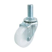 ねじ込み式 自在 キャスター ナイロン 車輪径100mm Sタイプ ST型 ネジ寸法W3/4×40山数10 ST-100N-W3/4-40（直送品） | LOHACO by アスクル(直送品グループ1)