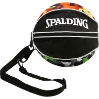SPALDING（スポルディング） ボールバッグ マルチカモ グリーン×オレンジ 49001MGO 1個（直送品） | LOHACO by アスクル(直送品グループ1)
