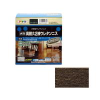 アサヒペン　AP　水性2液ウレタンニス　600Gセット　ダークオーク　9010546　（直送品） | LOHACO by アスクル(直送品グループ1)