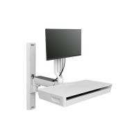 ERGOTRON CareFit Combo System with Worksurface Snow 45-619-251 1個（直送品） | LOHACO by アスクル(直送品グループ1)