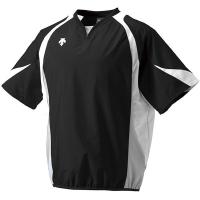 DESCENTE(デサント) 野球＆ソフトボール ウインドシャツ JＲ 半袖ウインドジャック O BKWH PJ321B（直送品） | LOHACO by アスクル(直送品グループ1)